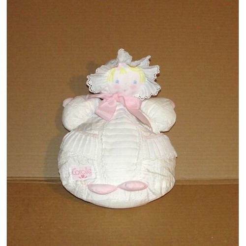 Doudou boule corolle rose - boule,