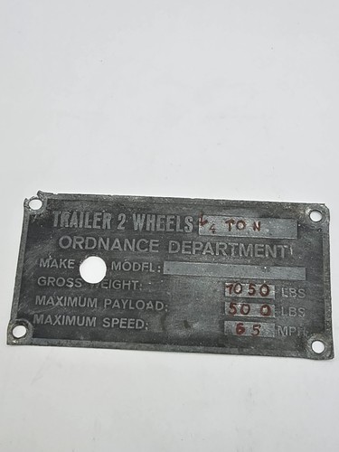 Plaque trailer wheels - 2,