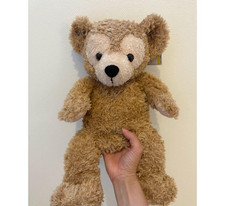 RARE peluche Disney Bear Duffy White Tag 2005 initiale sans haricots neuf ave...