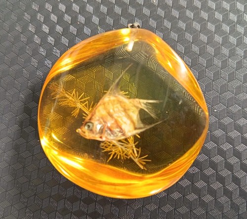 Ancien pendentif résine - ancien,