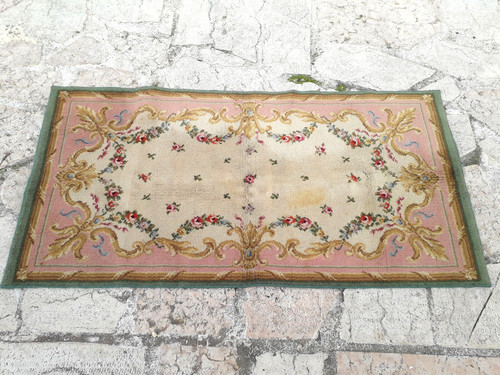 Tapis velours pure laine à - tapis, en
