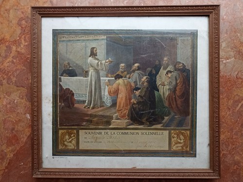 Ancien diplôme communion - ancien,