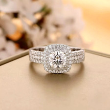 Bague de fiançailles double