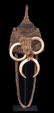Sac médecine, medicine bag, bilum, oceanic art, papua new guinea