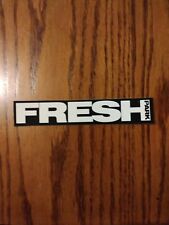 FRESH PARK SKATEBOARD RAMPS THE BLASTED COMPANY LOGO STRIP SKATEBOARD STICKER