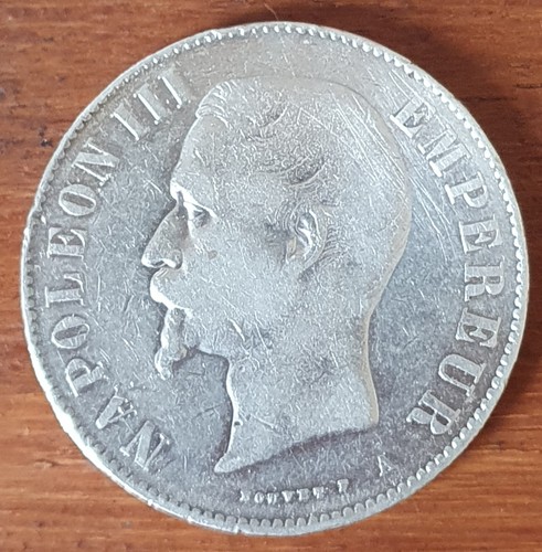 Francs napoléon iii tête - francs,
