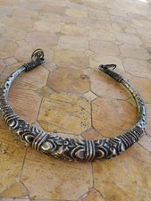 Collier TORQUE Ethnique ancien femme NEPAL Inde du Nord