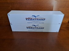 1/50 WSI 2 CAISSON FRIGO VEBETRANS POUR SEMI REMORQUE , DIORAMA RESTAURATION