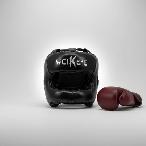 Casque pugilat avec - casque,