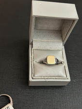 Ancien bague chevalier en