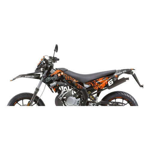 Kit deco stage6 orange noir - kit,