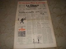 CANARD ENCHAINE 2684