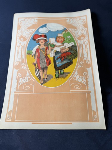 Rare affiche illustrée
