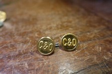 LOT OF 2 C&O RR BRASS