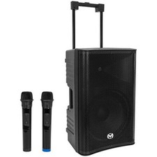 Enceinte portative autonome Mac Mah Mobile Pro 12 avec 2 micros UHF sans fil - 