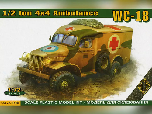 Ace dodge ambulance - wc-18,
