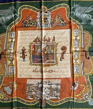 Hermes silk scarf, carré