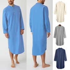 Tunique Tops Chemises Manches Longues Indien Kurta Chemisier Décontracté /