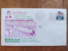Enveloppe USA Espace Highest M2F3 Flight  John Manke pilot Lifting body 104th 72