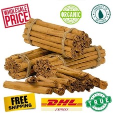 Bâtons de cannelle pure de Ceylan qualité ALBA | Premium True Cinnamon Quills...