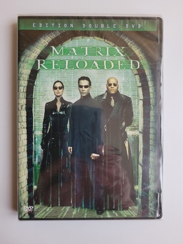 Dvd matrix reloaded keanu - dvd,