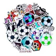 100 Stickers Foot Stickers Velo Enfant Football Enfant Autocollant Velo Autoc...