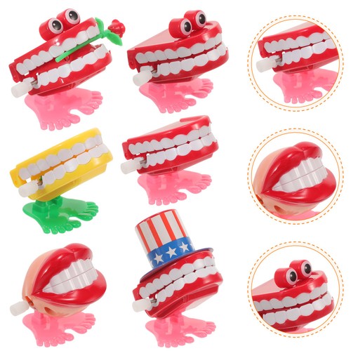 6pcs enroulant des - dents, de