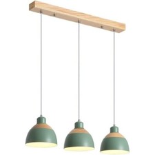 Lampe Suspendue Rétro Vert et