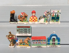 Série complète de fèves PASSION DES COURSES 2007 CHEVAUX EQUITATION * 182.193