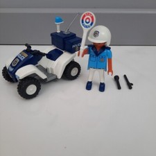 Playmobil City Action 3655 Quad A Friction Policier