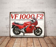 Plaque métal vintage honda VF