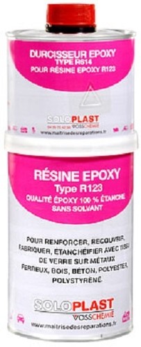 Soloplast résine epoxy r123 - résine,