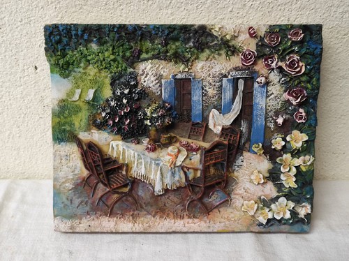 Cadre avec nature morte - , en