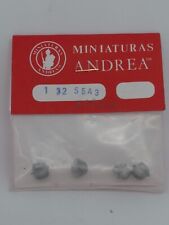 Sachet ancien petites figurines,accessoires à monter/peindre ANDREA MINIATURES S