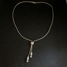 Collier fin Ras De Cou argent