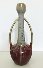 Vase en céramique époque art nouveau de Gustave de Bruyn
