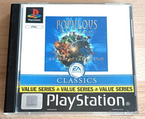 Playstation ps1 populous the - ps1,