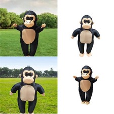 Tenue de costume de singe gonflable pour le festival de déguisement des