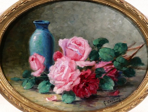 Tableau ancien gaston - tableau,