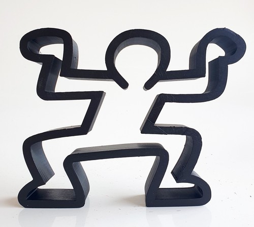 Sculpture mini boy noir - boy,