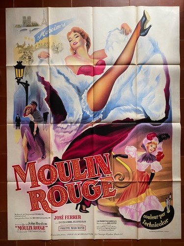 Affiche moulin rouge john - affiche,