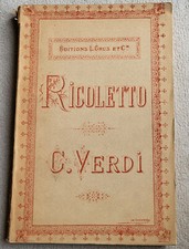 RIGOLETTO Partition Chant et