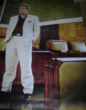 Eddy Mitchell - 1999 nouvel album - 2 Affiches Abri Bus Paris - 120 X 170 env