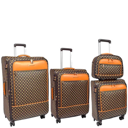 Ensemble valises marron - ensemble,