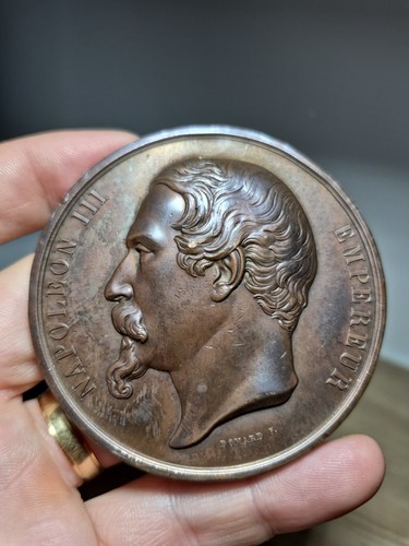 254 medaille napoleon iii - #254,