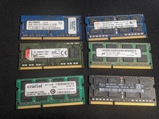 RAM 4Go DDR3 1600MHz PC3-12800S SODIMM Portable – Marques variées (voir photo