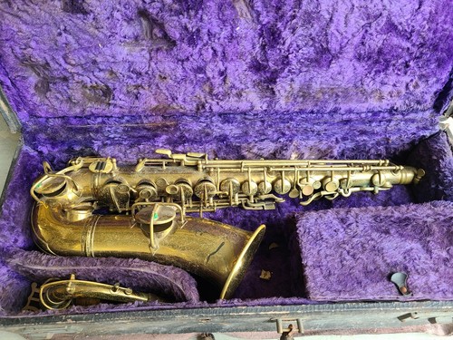 Vintage alto saxophone - vintage,