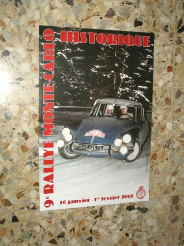 Affiche originale eme rallye - affiche,