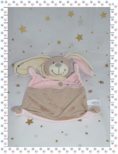 Doudou plat lapin - plat,