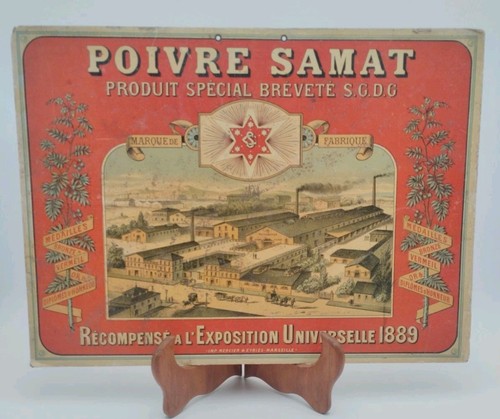 Très rare superbe carton - très, et